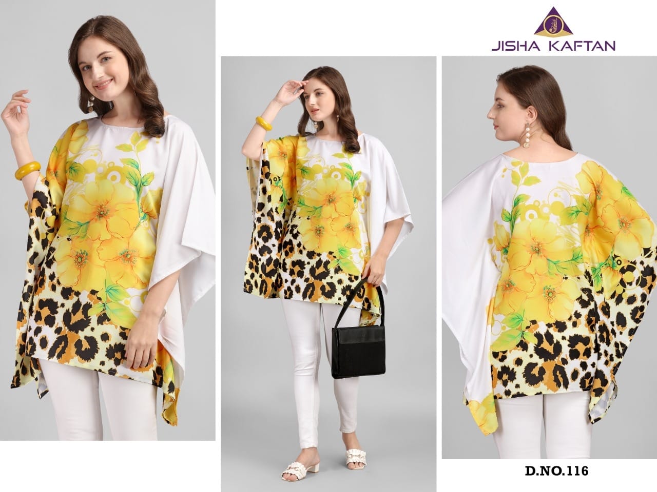 Jelite Kaftan Tunics 2 Latest Casual Wear Rayon Digital Printed Wear Top Collection